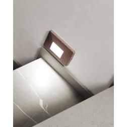 BREEN SEGNAPASSO DA INCASSO 3 COLORI IP65 LED 3W LUCE 3000K-3500K-4000K PER SCATOLA 503