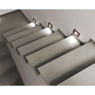 BREEN SEGNAPASSO DA INCASSO 3 COLORI IP65 LED 3W LUCE 3000K-3500K-4000K PER SCATOLA 503