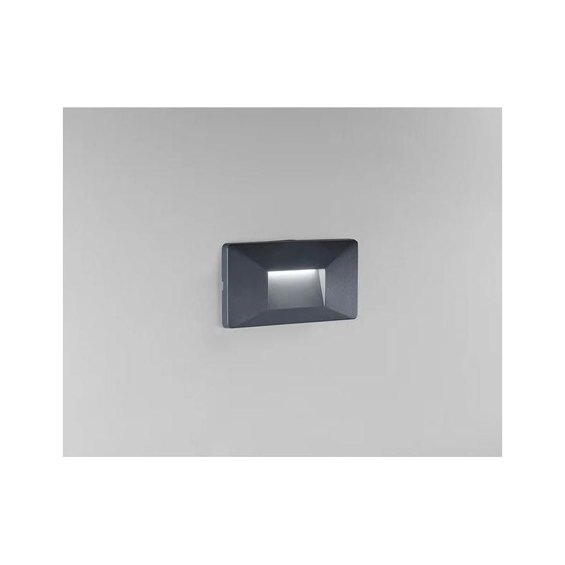 BREEN SEGNAPASSO DA INCASSO 3 COLORI IP65 LED 4W LUCE 3000K-3500K-4000K PER SCATOLA 506L