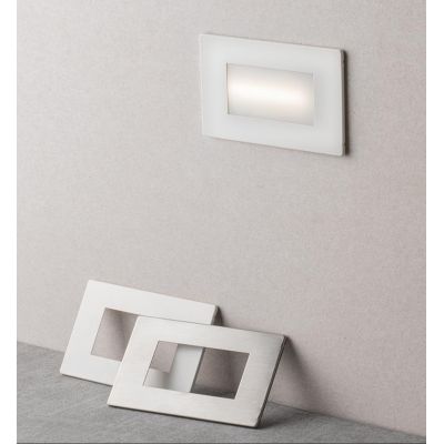 BOLT SEGNAPASSO DA INCASSO IP65 SENSORE MOVIMENTO E CREPUSCOLARE LED 3W LUCE 4000K PER SCATOLA 503