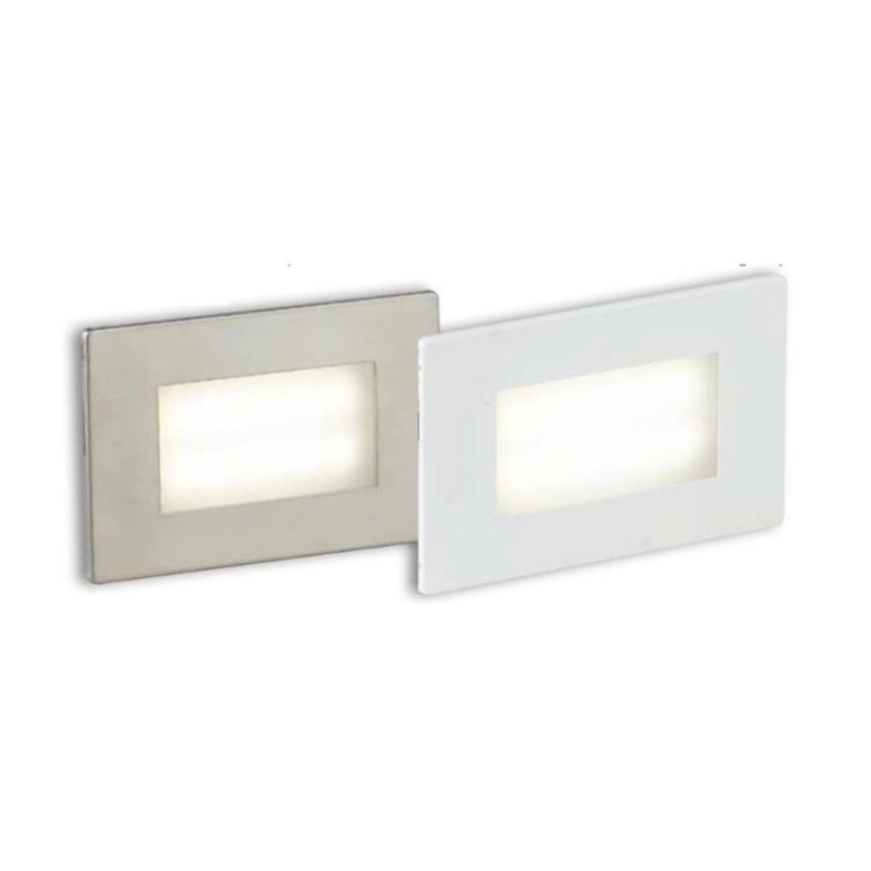 BOLT SEGNAPASSO DA INCASSO IP65 SENSORE MOVIMENTO E CREPUSCOLARE LED 3W LUCE 4000K PER SCATOLA 503