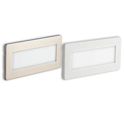 BOLT SEGNAPASSO DA INCASSO IP65 LED 5W LUCE CCT 3000K-4000K-6500K PER SCATOLA 506L