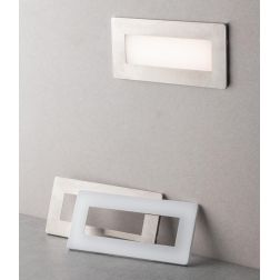 BOLT SEGNAPASSO DA INCASSO IP65 LED 5W LUCE CCT 3000K-4000K-6500K PER SCATOLA 506L