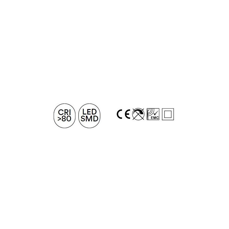 FARETTO LED QUADRATO DA INCASSO IN 3 MISURE LED 12W-18W-30W LUCE 3000K-4000K-5000K BIANCO
