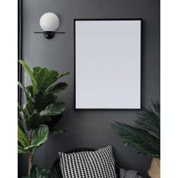 JUGEN APPLIQUE 1 LUCE ORO O NERA CON SFERA IN VETRO BIANCO LATTE MODERNA LAMPADINA E27 2