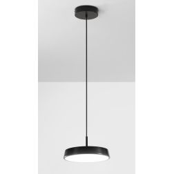 URBAN SOSPENSIONE MODERNA 3 MISURE METALLO 4 COLORI LED INTEGRATO LUCE CCT 3000K-4000K DIMMERABILE 2