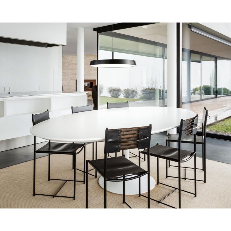 URBAN SOSPENSIONE MODERNA 3 MISURE METALLO 4 COLORI LED INTEGRATO LUCE CCT 3000K-4000K DIMMERABILE