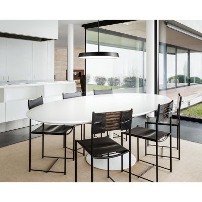 URBAN SOSPENSIONE MODERNA 3 MISURE METALLO 4 COLORI LED INTEGRATO LUCE CCT 3000K-4000K DIMMERABILE