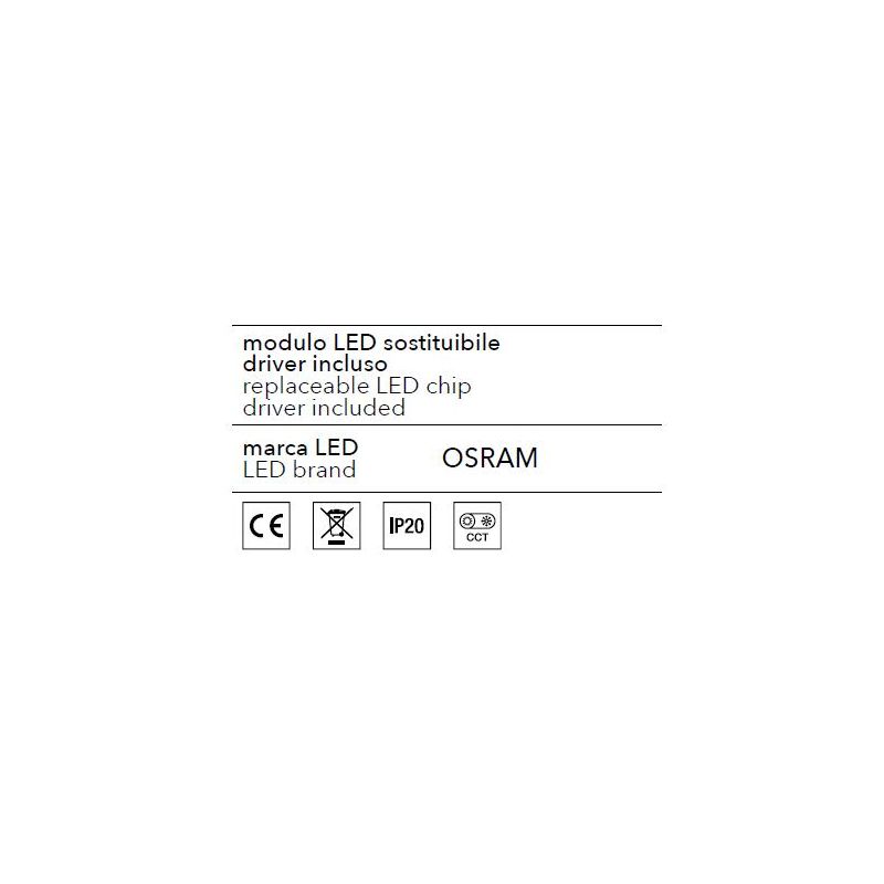 URBAN SOSPENSIONE MODERNA 3 MISURE METALLO 4 COLORI LED INTEGRATO LUCE CCT 3000K-4000K DIMMERABILE