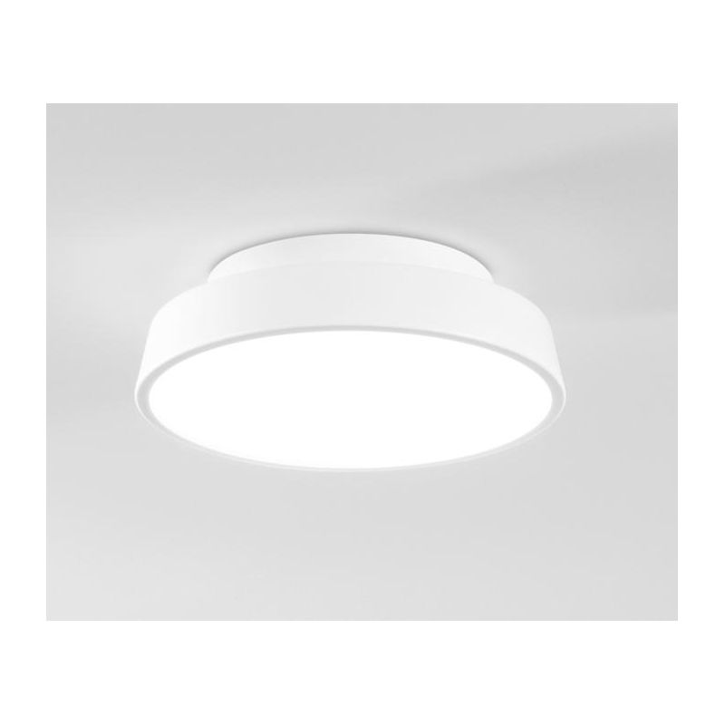 URBAN PLAFONIERA MODERNA 3 MISURE METALLO 4 COLORI LED INTEGRATO LUCE CCT 3000K-4000K DIMMERABILE