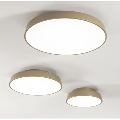 URBAN PLAFONIERA MODERNA 3 MISURE METALLO 4 COLORI LED INTEGRATO LUCE CCT 3000K-4000K DIMMERABILE