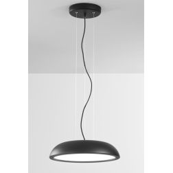 ZENAL SOSPENSIONE MODERNA 3 MISURE ALLUMINIO 4 COLORI LED INTEGRATO LUCE CCT 3000K-4000K DIMMERABILE 2