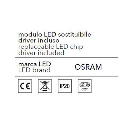 ZENAL PLAFONIERA IN 3 MISURE MODERNA ALLUMINIO 4 COLORI LED INTEGRATO LUCE CCT 3000K-4000K DIMMERABILE