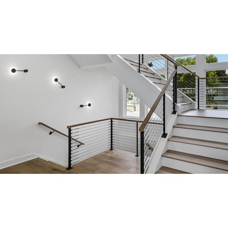 ECLIPSIA APPLIQUE PLAFONIERA LUCE DIRETTA E INDIRETTA 2 MISURE ALLUMINIO BIANCO O NERO LAMPADINA  ATTACCO GX53