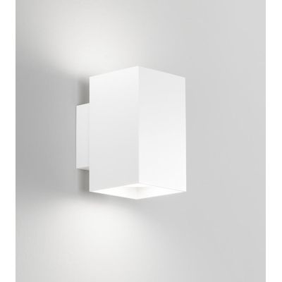 788 789 APPLIQUE IN ALLUMINIO BIANCA O NERA BI-EMISSIONE DI LUCE CON LAMPADINE GX53 MODERNA