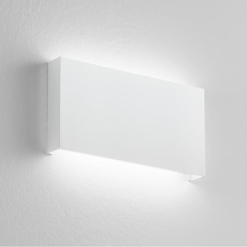 APPLIQUE DA ESTERNO IP65 LED 20W LUCE CCT 3000K-4000K BIEMISSIONE ALLUMINIO 4 COLORI MODERNA