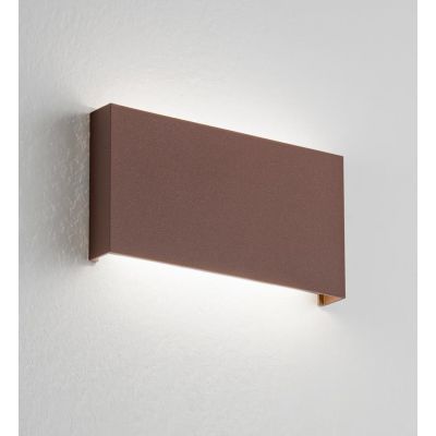 APPLIQUE DA ESTERNO IP65 LED 20W LUCE CCT 3000K-4000K BIEMISSIONE ALLUMINIO 4 COLORI MODERNA