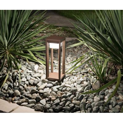 FYR PALO DA GIARDINO IN 2 MISURE IP54 LED 15W LUCE 3000K ALLUMINIO ANTRACITE O CORTEN MODERNO