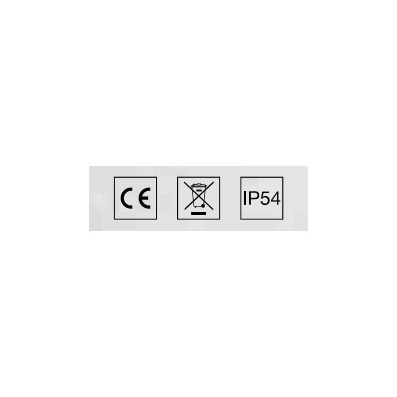 ANGLET PALO DA GIARDINO IN 2 MISURE IP54 LED 15W LUCE 3000K ALLUMINIO ANTRACITE O CORTEN MODERNO