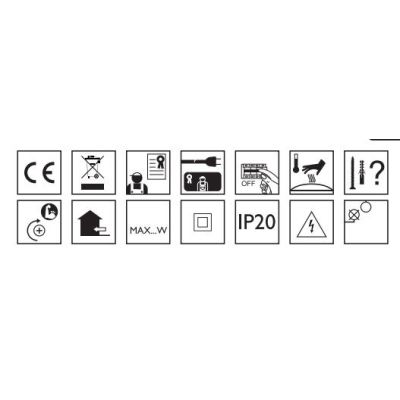 GOURMET LAMPADARIO A 6 O 9 LUCI IN METALLO NERO/ORO 2 MISURE MODERNO LAMPADINE ATTACCO E14