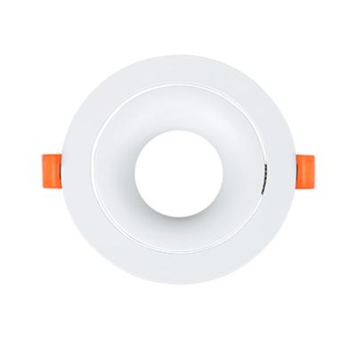 FARETTO DA INCASSO ROTONDO D8,5 CM BIANCO O NERO GHIERA ORIENTABILE CON LAMPADINA GU10 CRISTALENSI LAMPADINE - Cristalensi Shop