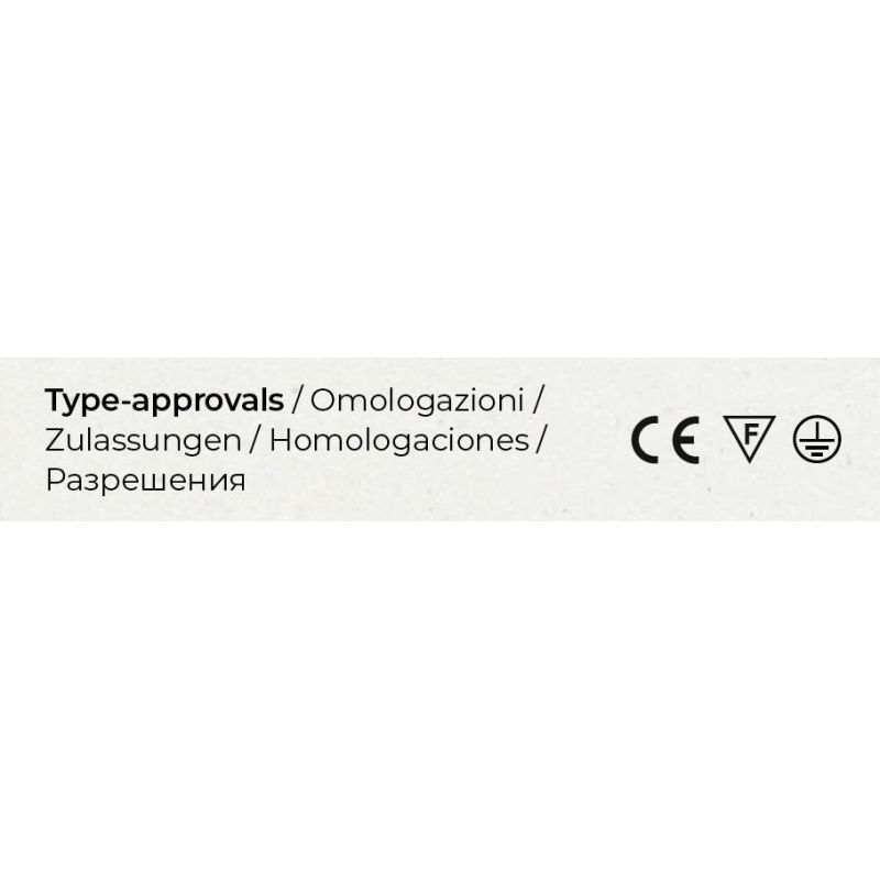 MYSIA 1 APPLIQUE TONDEGGIANTE IN GESSO BIANCO O GRIGIO LAMPADINA ATTACCO GX53 MODERNA