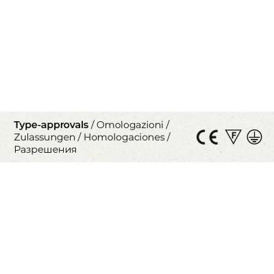 MYSIA 1 APPLIQUE TONDEGGIANTE IN GESSO BIANCO O GRIGIO LAMPADINA ATTACCO GX53 MODERNA