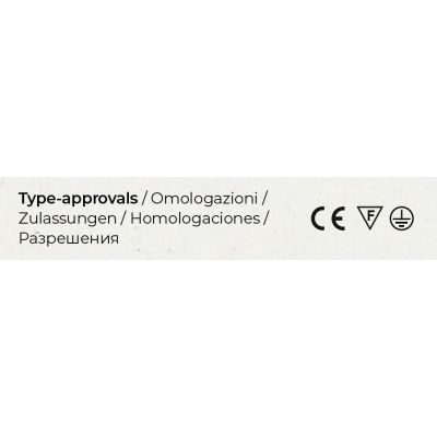 CICLADI PLAFONIERA 2 LUCI TONDEGGIANTE IN GESSO CON DIFFUSORI IN VETRO LAMPADINE ATTACCO GX53