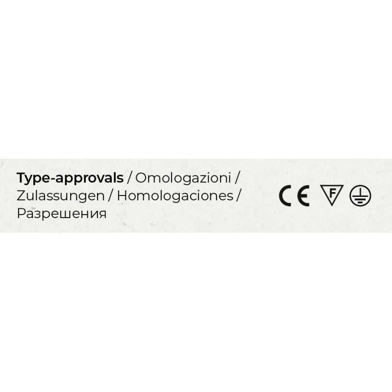 CICLADI PLAFONIERA 3 LUCI TONDEGGIANTE IN GESSO CON DIFFUSORI IN VETRO LAMPADINE ATTACCO GX53