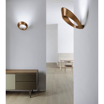 OLO LAMPADA DA PARETE OVALE IN ALLUMINIO 5 COLORI LED 33W LUCE 2700-4000K MODERNA