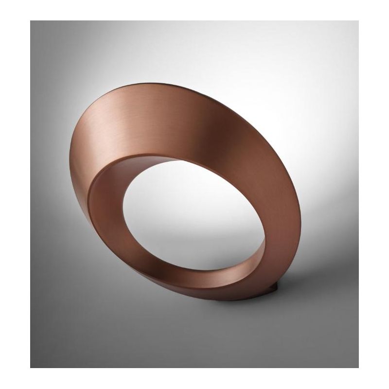 OLO LAMPADA DA PARETE OVALE IN ALLUMINIO 5 COLORI LED 33W LUCE 2700-4000K MODERNA