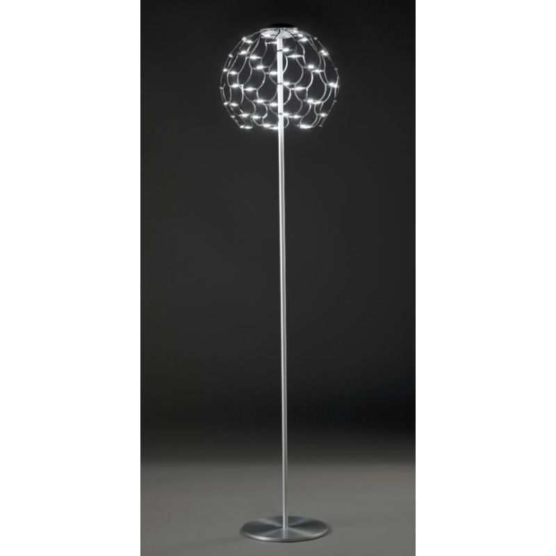 LAMOI PIANTANA H174 CM LED 49W LUCE 2700K-3000K DIMMERABILE METALLO 3 COLORI DIFFUSORE TRAFORATO  MODERNA