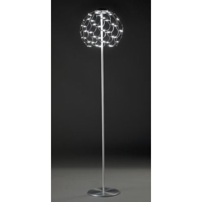 LAMOI PIANTANA H174 CM LED 49W LUCE 2700K-3000K DIMMERABILE METALLO 3 COLORI DIFFUSORE TRAFORATO  MODERNA