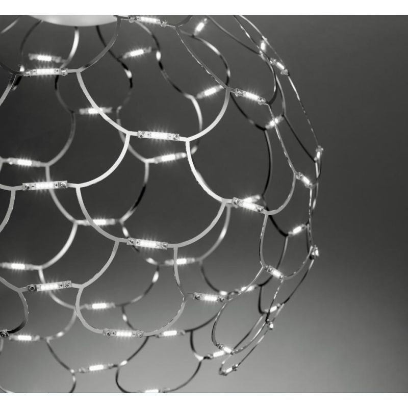 LAMOI PIANTANA H174 CM LED 49W LUCE 2700K-3000K DIMMERABILE METALLO 3 COLORI DIFFUSORE TRAFORATO  MODERNA