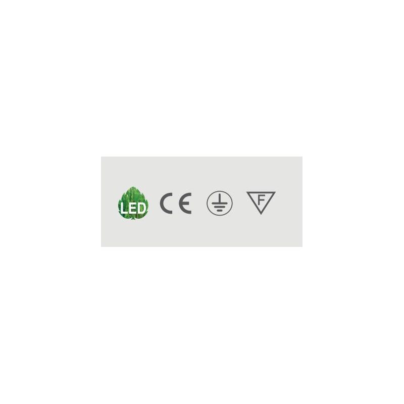 LAFRA PLAFONIERA CIRCOLARE 3 MISURE LED INTEGRATO LUCE 2700-3000K NERA O CROMO MODERNA