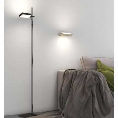 KUBI APPLIQUE PLAFONIERA ORIENTABILE BIEMISSIONE LED 19W LUCE CCT 3000K-4000K ALLUMINIO 3 COLORI