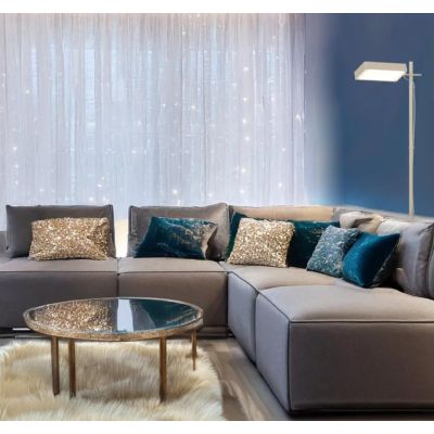 KUBI PIANTANA CON LUCE ORIENTABILE BIEMISSIONE LED 20W LUCE CCT 3000K-4000K ALLUMINIO 3 COLORI