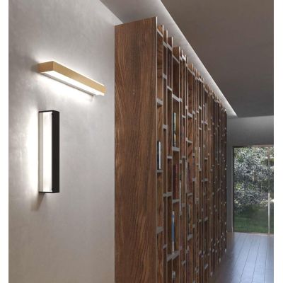 BIOS APPLIQUE CM 55 IN ALLUMINIO 11 COLORI CON LED 24W LUCE CCT 3000K-4000K MODERNA