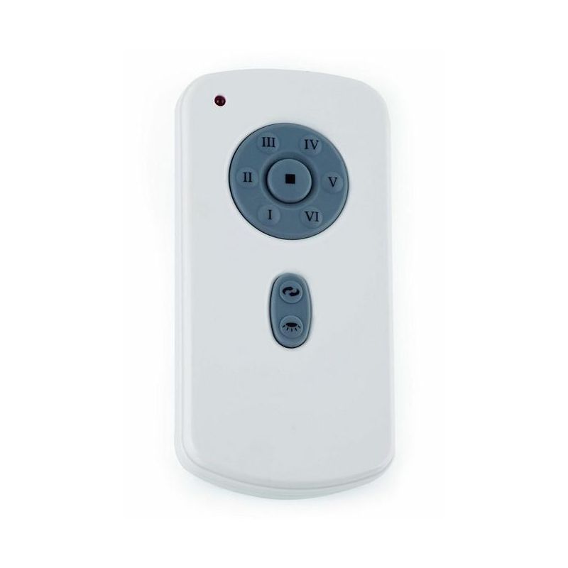 PEMBA BIANCO VENTILATORE SENZA LUCE CON TELECOMANDO INCLUSO 6 VELOCITA' FARO VENTILATORI - Cristalensi Shop Online
