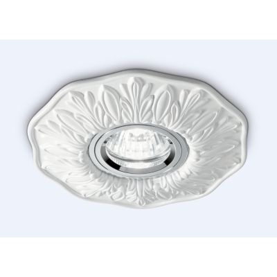 FARETTO DA INCASSO PER INTERNI IN GESSO DECORATO FINITURE BIANCO BRUNITO O OTTONE CRISTALENSI - Cristalensi Shop Online