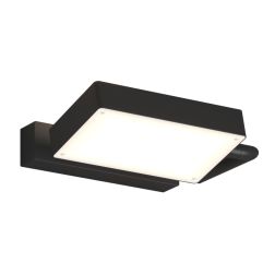 KUBI APPLIQUE PLAFONIERA ORIENTABILE BIEMISSIONE LED 19W LUCE CCT 3000K-4000K ALLUMINIO 3 COLORI