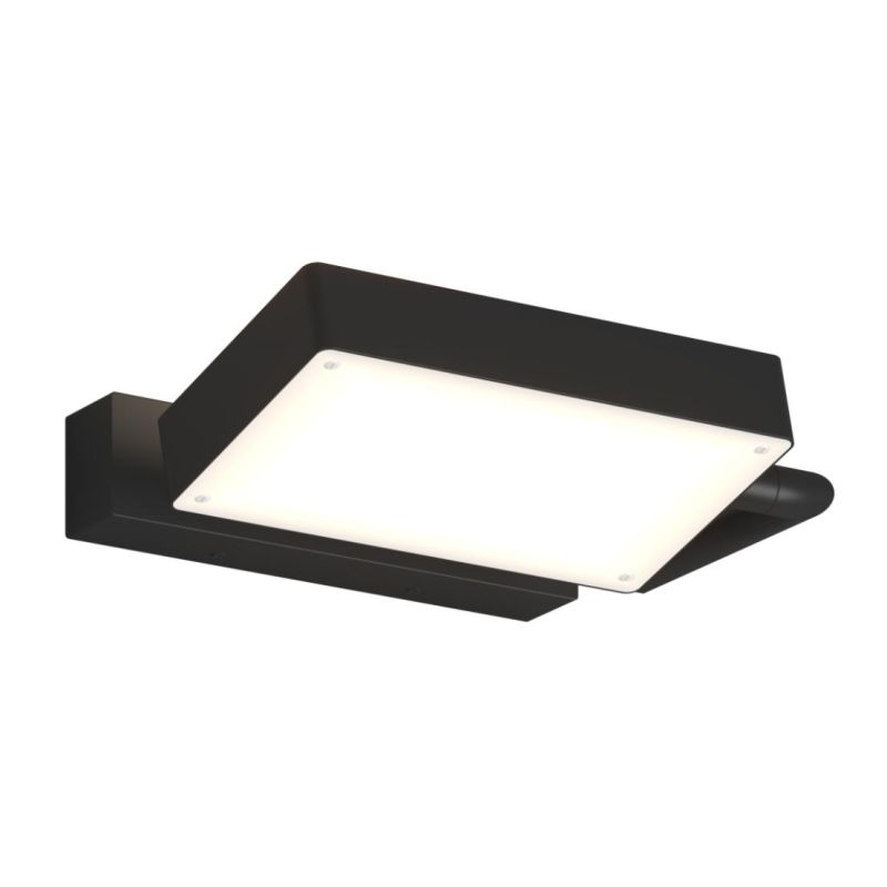 KUBI APPLIQUE PLAFONIERA ORIENTABILE BIEMISSIONE LED 19W LUCE CCT 3000K-4000K ALLUMINIO 3 COLORI