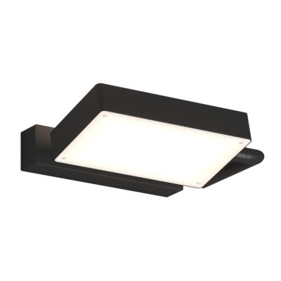 KUBI APPLIQUE PLAFONIERA ORIENTABILE BIEMISSIONE LED 19W LUCE CCT 3000K-4000K ALLUMINIO 3 COLORI