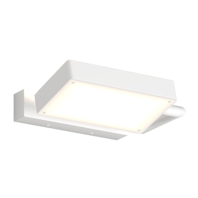 KUBI APPLIQUE PLAFONIERA ORIENTABILE BIEMISSIONE LED 19W LUCE CCT 3000K-4000K ALLUMINIO 3 COLORI