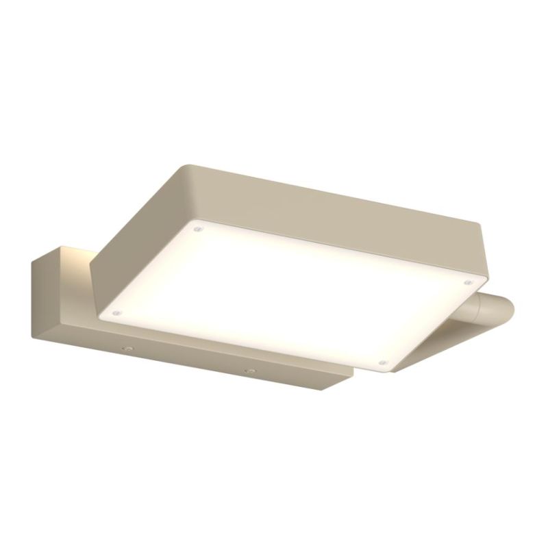 KUBI APPLIQUE PLAFONIERA ORIENTABILE BIEMISSIONE LED 19W LUCE CCT 3000K-4000K ALLUMINIO 3 COLORI