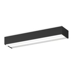 BIOS APPLIQUE CM 45 CON DIFFUSORE LED 18W LUCE CCT 3000K-4000K IN ALLUMINIO 11 COLORI MODERNA