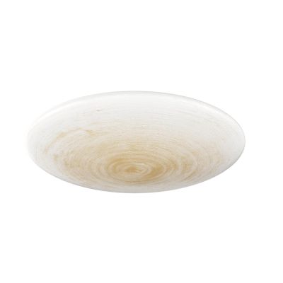 JELLY APPLIQUE PLAFONIERA IN VETRO SOFFIATO ORO O ARGENTO 2 MISURE LAMPADINE ATTACCO E27