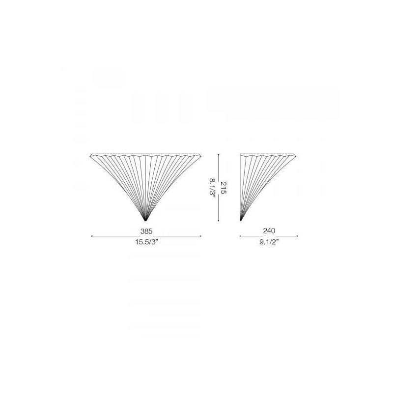 LAMPADA DA PARETE CLASSICA ED ELEGANTE IN VETRO TRASPARENTE O ORO SFACCETTATO LARGHEZZA CM 38 CRISTALENSI - Cristalensi Shop Onl