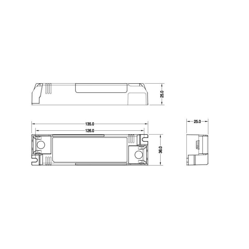 026.259 DRIVER ALIMENTATORE ON/OFF 36W 24V BELFIORE 9010 9010 BELFIORE - Cristalensi Shop Online
