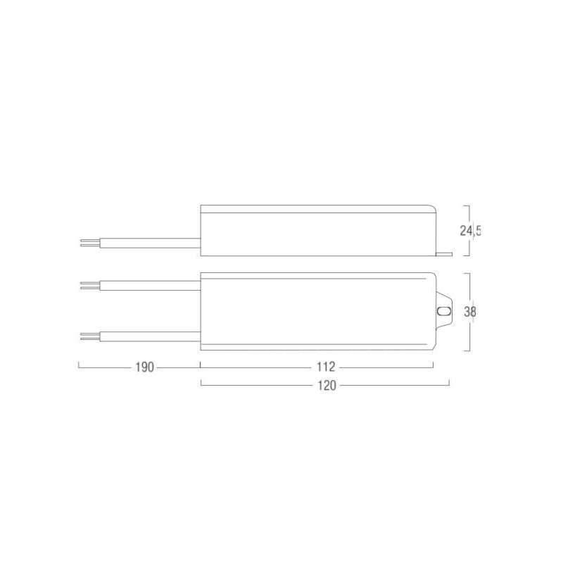 026.259 DRIVER ALIMENTATORE ON/OFF 36W 24V BELFIORE 9010 9010 BELFIORE - Cristalensi Shop Online